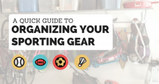 organizing your sporting gear