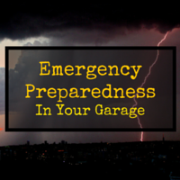 Emergency Preparedness In The Garage