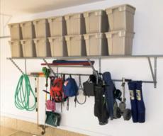 how to organize the garage
