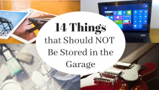 14 Things that Should Not Be Stored in the Garage