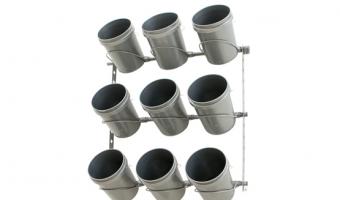 9 bucket rack