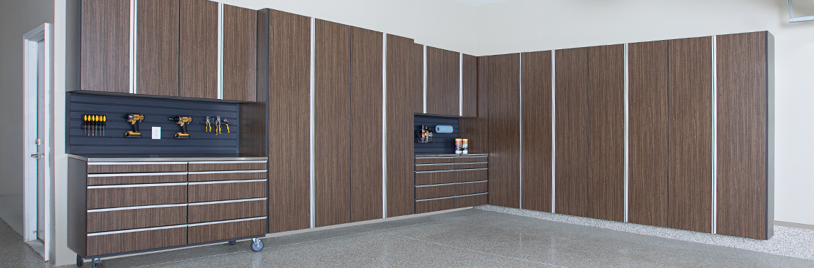 wood garage cabinets