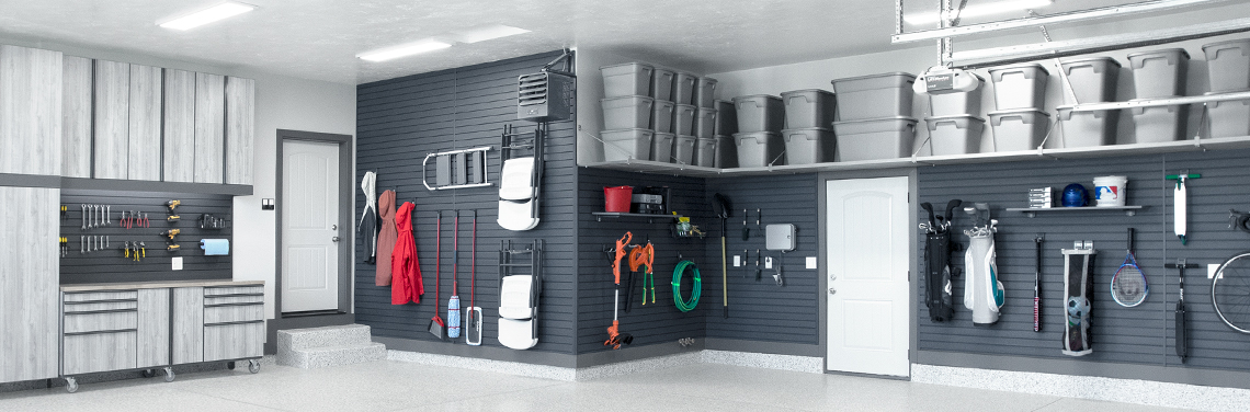 Custom Garage Wall Storage Systems, Accessories, and Installation