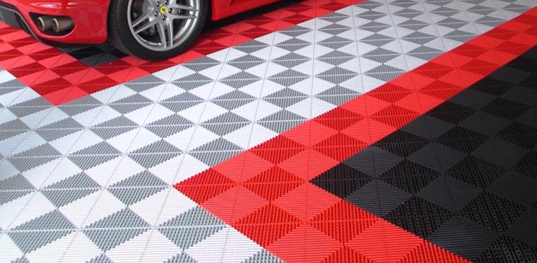 tile garage flooring