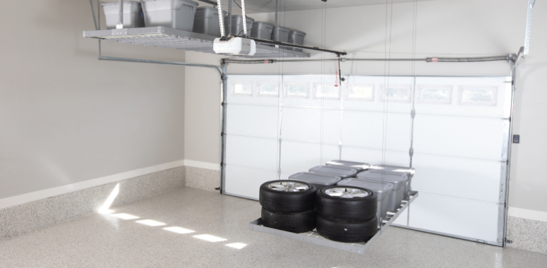 Motorized Overhead Rack Gorgeous Garage Motorized Overhead Rack Gorgeous Garage, Garage Ceiling Storage Lift System