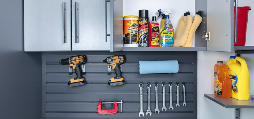 can you leave power tools in garage?