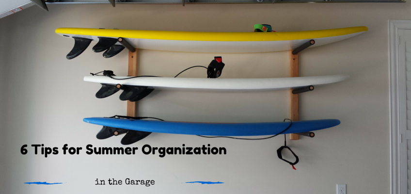 Summer Organization in the Garage Summer Organization in the Garage