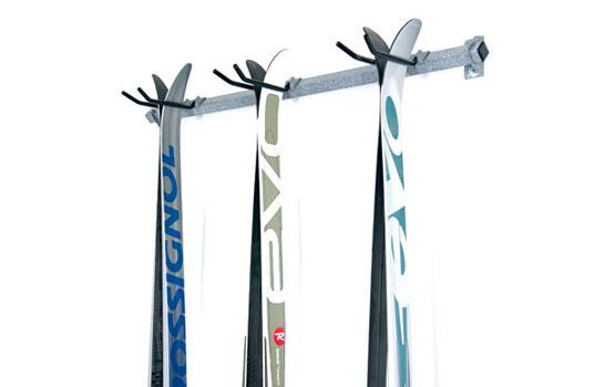 cross country ski storage rack