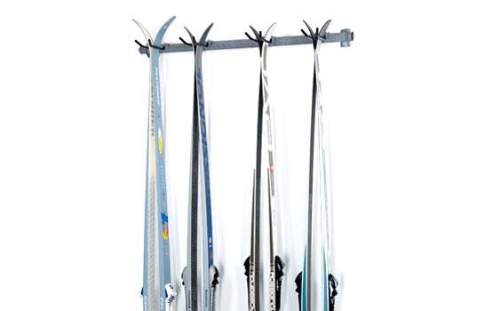 garage cross country ski rack