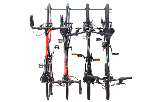 monkey bar bike rack