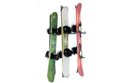 snowboard wall rack